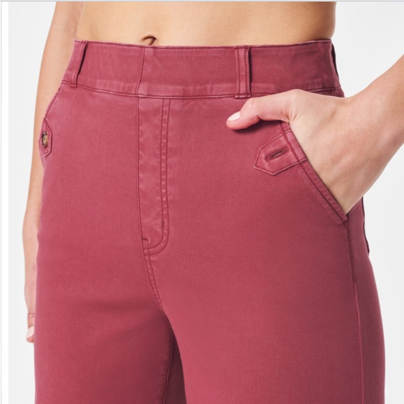 SPANX Stretch Twill Cropped pant - Picture 4 of 5